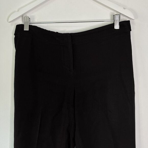 Theory Padra Admiral Crepe Black Tapered Leg Dress Pants - Picture 4 of 9
